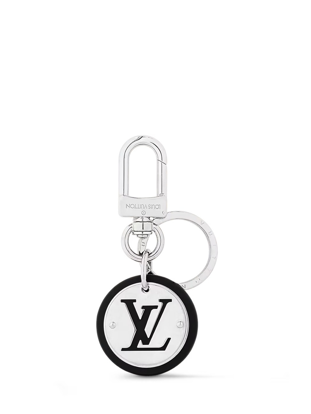 LOUIS VUITTON | ✨CLASSIC✨ LV Cut Circle Key Holder and Bag Charm